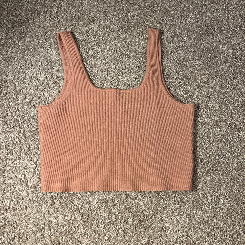 Pink Kendall + Kylie Crop top